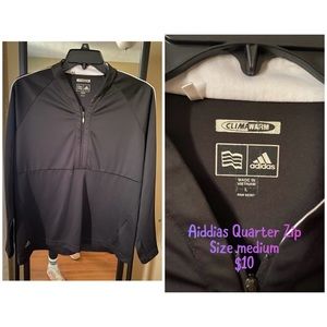 Addida’s quarter zip